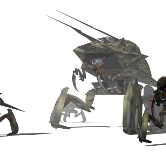 精细机器人模型 (35)